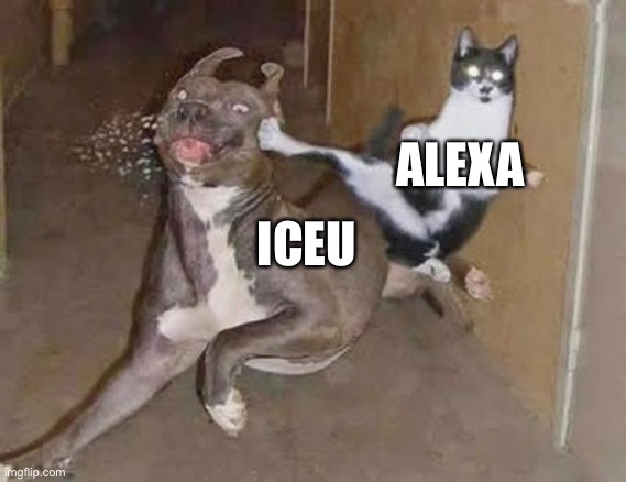 GET REKT | ICEU ALEXA | image tagged in get rekt | made w/ Imgflip meme maker