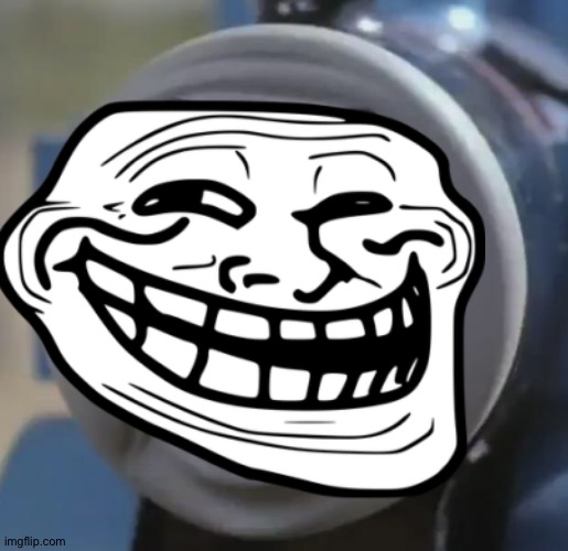 Thomas the trollface | image tagged in thomas o face,memes,thomas the tank engine,troll face | made w/ Imgflip meme maker