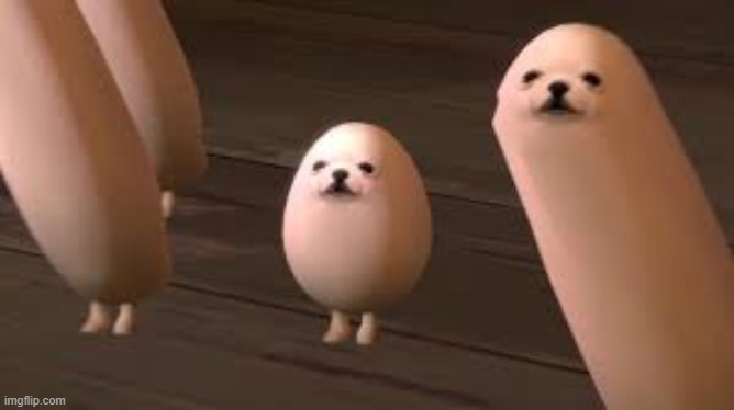 egg dog | image tagged in egg dog | made w/ Imgflip meme maker
