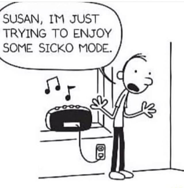 susan I'm just trying to enjoy Blank Meme Template