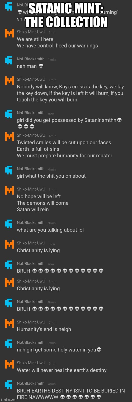 SATANIC MINT: THE COLLECTION | made w/ Imgflip meme maker