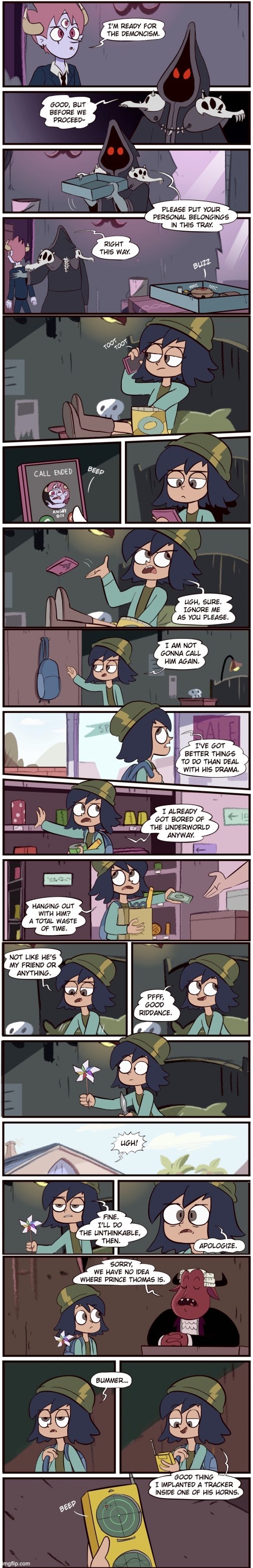 Tom vs Jannanigans: To Make A Head Spin (Part 3) | image tagged in morningmark,svtfoe,comics/cartoons,star vs the forces of evil,comics,memes | made w/ Imgflip meme maker