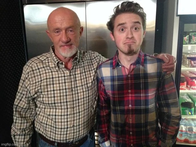 kid named finger meets alex hirsch (real) | made w/ Imgflip meme maker