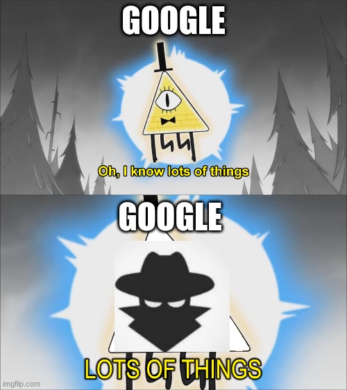 everything | GOOGLE; GOOGLE | image tagged in lots of things | made w/ Imgflip meme maker
