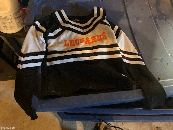 My old cheerleading outfit | made w/ Imgflip meme maker