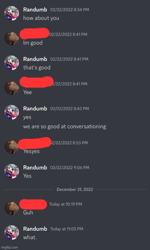 this mf pulls up in my dms 10 months later | made w/ Imgflip meme maker