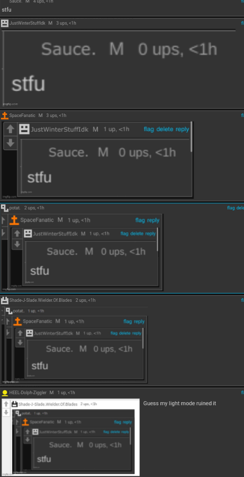 stfu but lucock ruined it Blank Meme Template