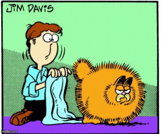 Old garfield comics>>>>>>> | made w/ Imgflip meme maker