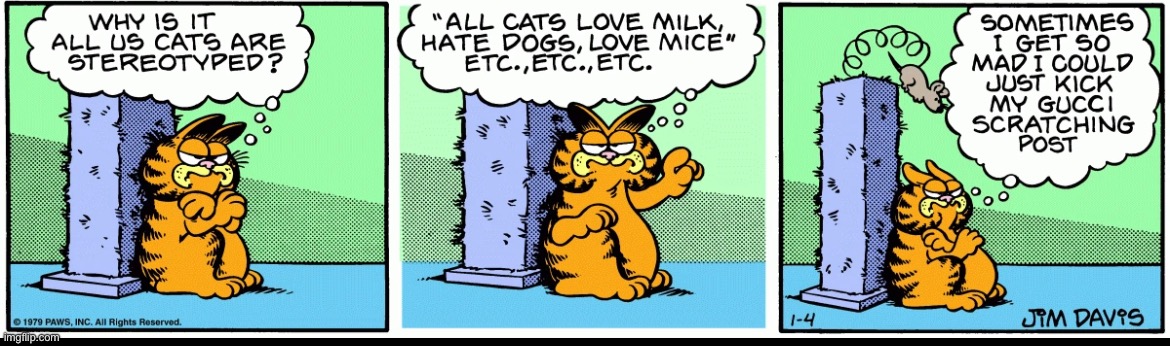 This is a real 1979 garfield comic | made w/ Imgflip meme maker