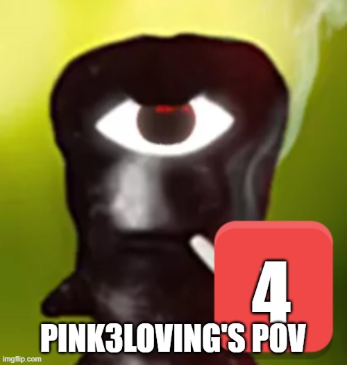 4 PINK3LOVING'S POV | made w/ Imgflip meme maker