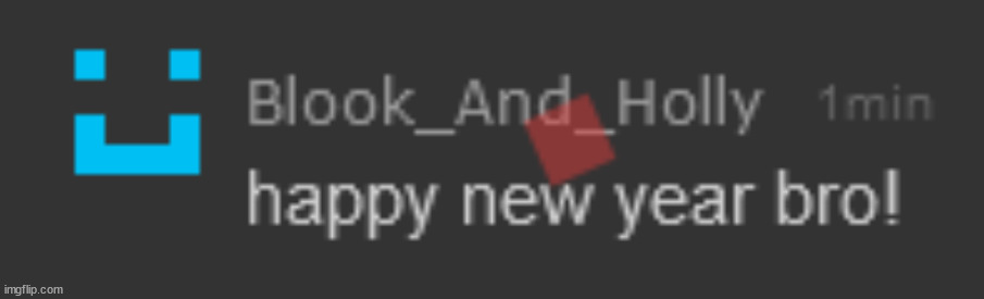 the guy with a smiley pfp wishes you a happy new year | made w/ Imgflip meme maker