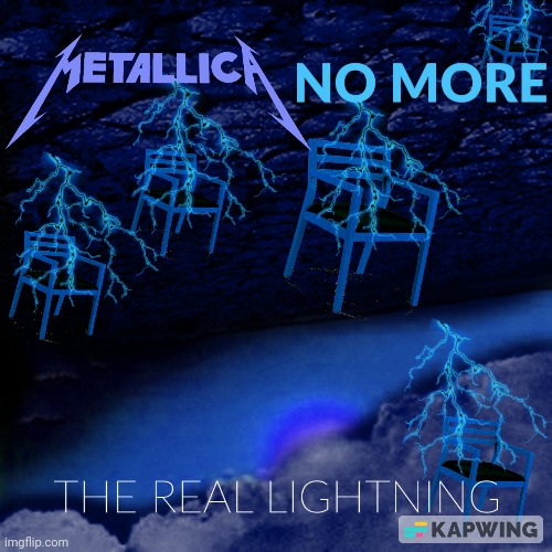 A mashup of Faith No More's The Real Thing and Metallica's Ride The Lightning | image tagged in metallica,heavy metal,rock,rock music,metal,1980s | made w/ Imgflip meme maker
