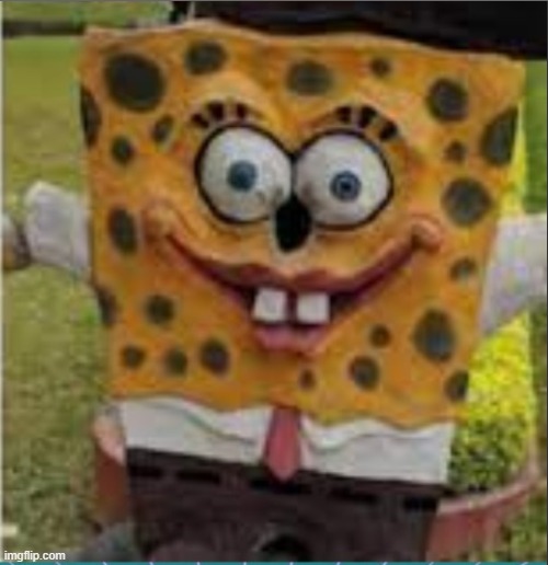 Cursed Spongebob | image tagged in cursed spongebob | made w/ Imgflip meme maker