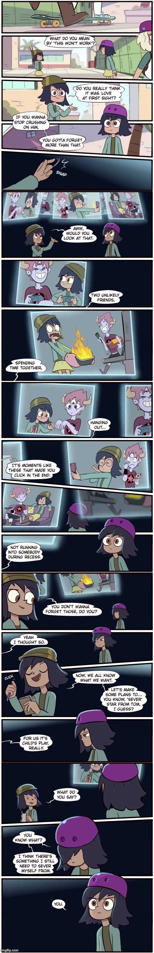 Tom vs Jannanigans: Happily Sever’d After (Part 5) | image tagged in morningmark,comics,svtfoe,star vs the forces of evil,comics/cartoons,memes | made w/ Imgflip meme maker