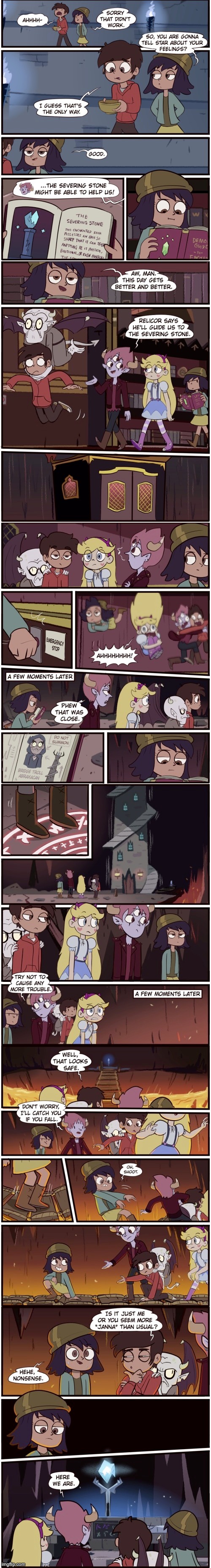 Tom vs Jannanigans: Happily Sever’d After (Part 3) | image tagged in morningmark,comics/cartoons,svtfoe,star vs the forces of evil,comics,memes | made w/ Imgflip meme maker