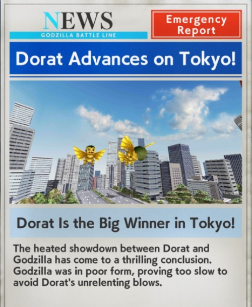 Breaking News: Dorats defeat Godzilla Blank Meme Template