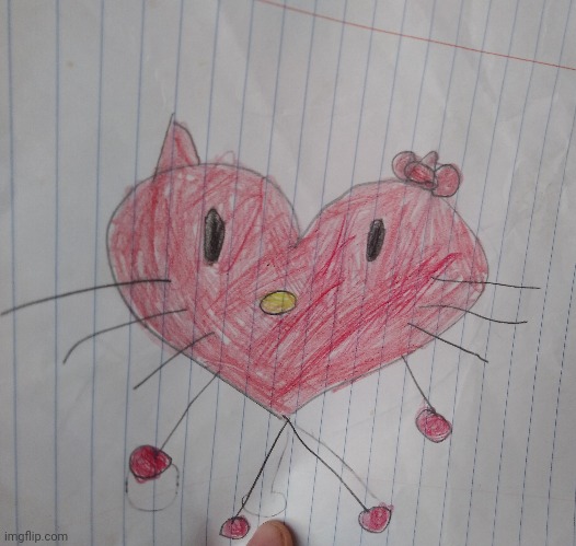 I think it was supposed to be hello kitty imgflip