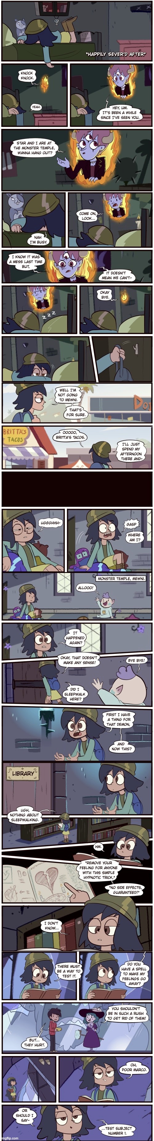 Tom vs Jannanigans: Happily Sever’d After (Part 1) | image tagged in morningmark,comics/cartoons,svtfoe,star vs the forces of evil,comics,memes | made w/ Imgflip meme maker