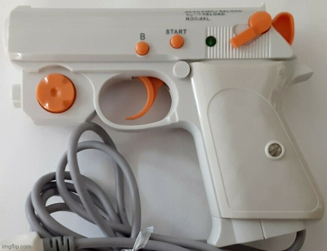 Dreamcast mini gun! | image tagged in dreamcast mini gun | made w/ Imgflip meme maker