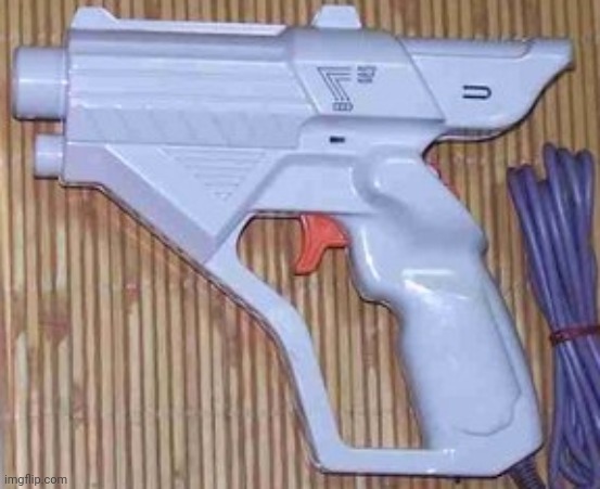 Dreamcast Cyber Metal gun! | image tagged in dreamcast cyber metal gun | made w/ Imgflip meme maker