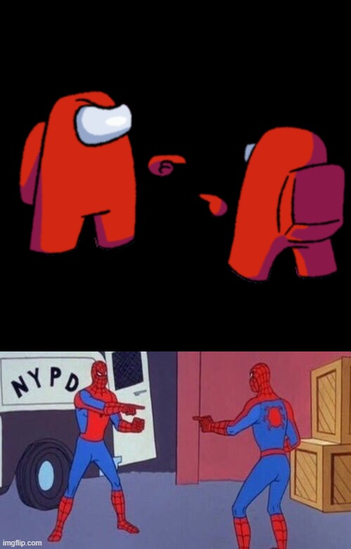 image tagged in spiderman pointing at spiderman | made w/ Imgflip meme maker