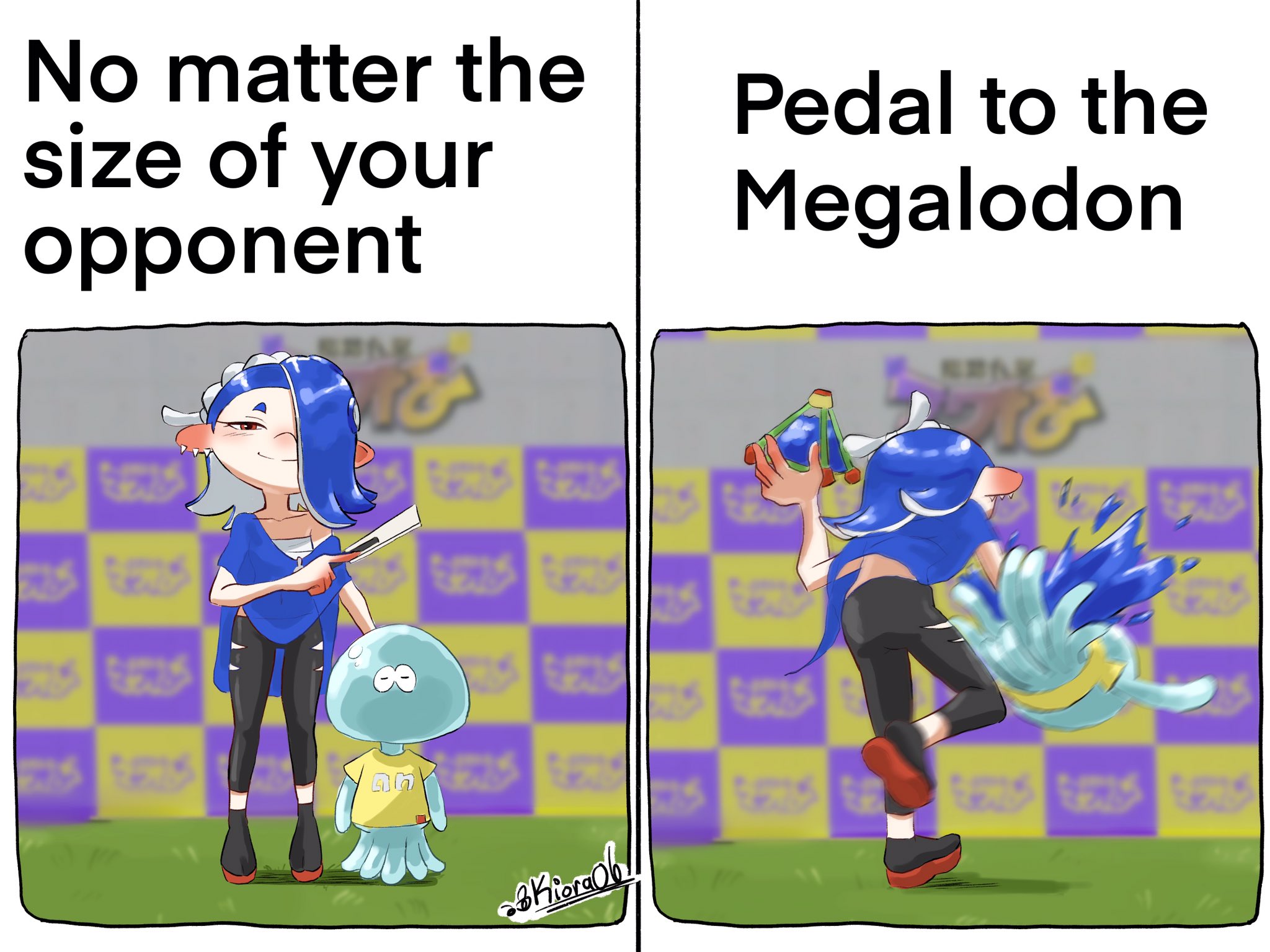 High Quality Pedal to the Megalodon Blank Meme Template