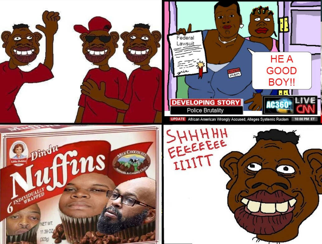 Dindu nuffin Blank Meme Template