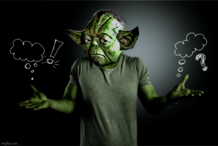 yoda shrug | image tagged in yoda shrug | made w/ Imgflip meme maker