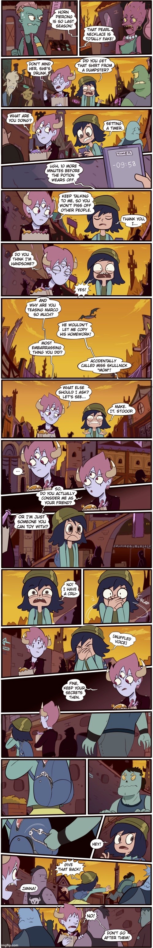 Tom vs Jannanigans: Are We There Yet? (Part 3) | image tagged in morningmark,comics/cartoons,svtfoe,star vs the forces of evil,comics,memes | made w/ Imgflip meme maker