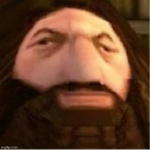PS1 Hagrid | image tagged in ps1 hagrid | made w/ Imgflip meme maker