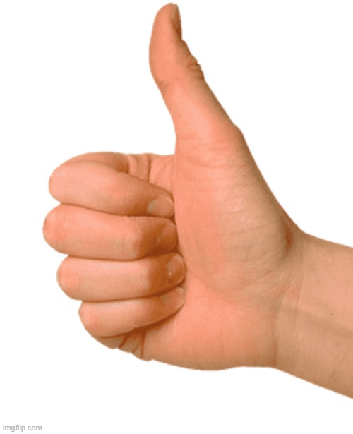 thumbs up | image tagged in thumbs up | made w/ Imgflip meme maker