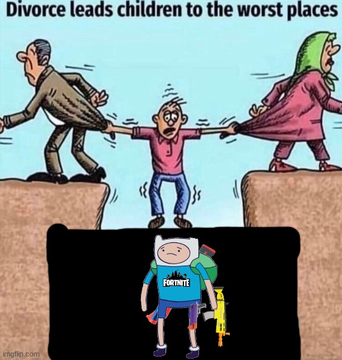 At least it's not Genshin impact | image tagged in divorce leads children to the worst places,fortnite | made w/ Imgflip meme maker