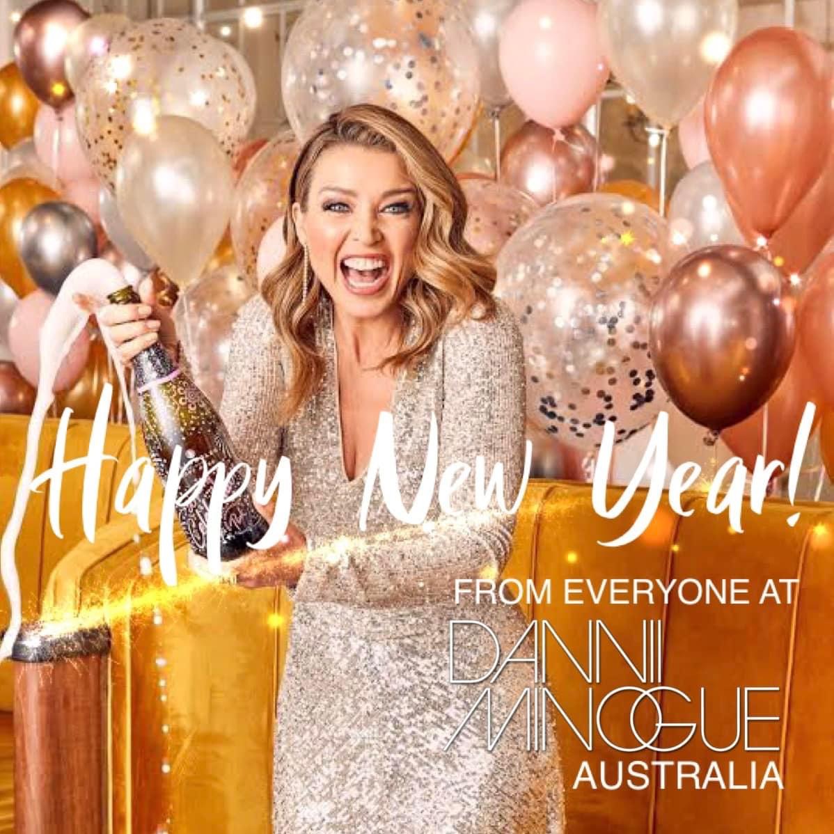 High Quality Dannii Minogue happy new year Blank Meme Template