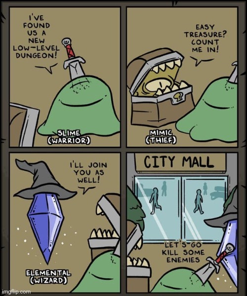 City Mall | image tagged in kill,enemies,swords,city mall,comics,comics/cartoons | made w/ Imgflip meme maker