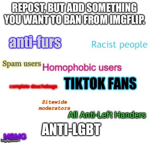 Ban ANTI-lgbt | ANTI-LGBT | made w/ Imgflip meme maker