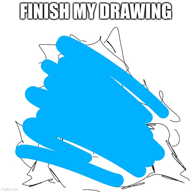 what colours should i use? theres the skin, hair, and shirt. | FINISH MY DRAWING | made w/ Imgflip meme maker