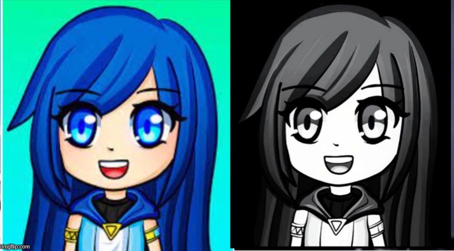 ItsFunneh Light and Dark | image tagged in itsfunneh light and dark | made w/ Imgflip meme maker