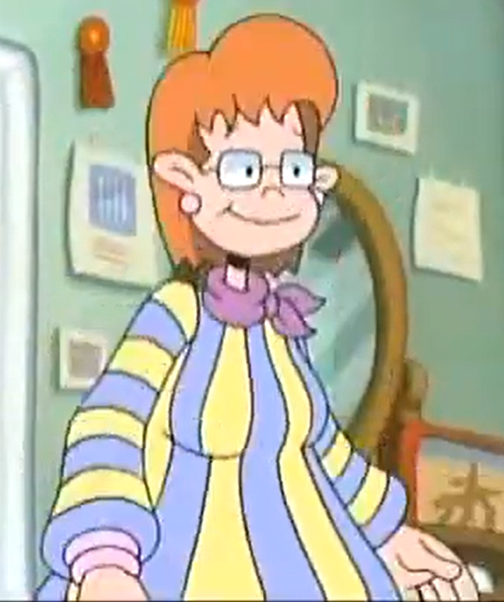 High Quality Lydia ( Pepper Ann's Mom ) Blank Meme Template