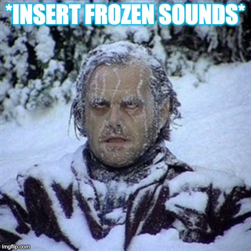 Frozen Guy | *INSERT FROZEN SOUNDS* | image tagged in frozen guy | made w/ Imgflip meme maker