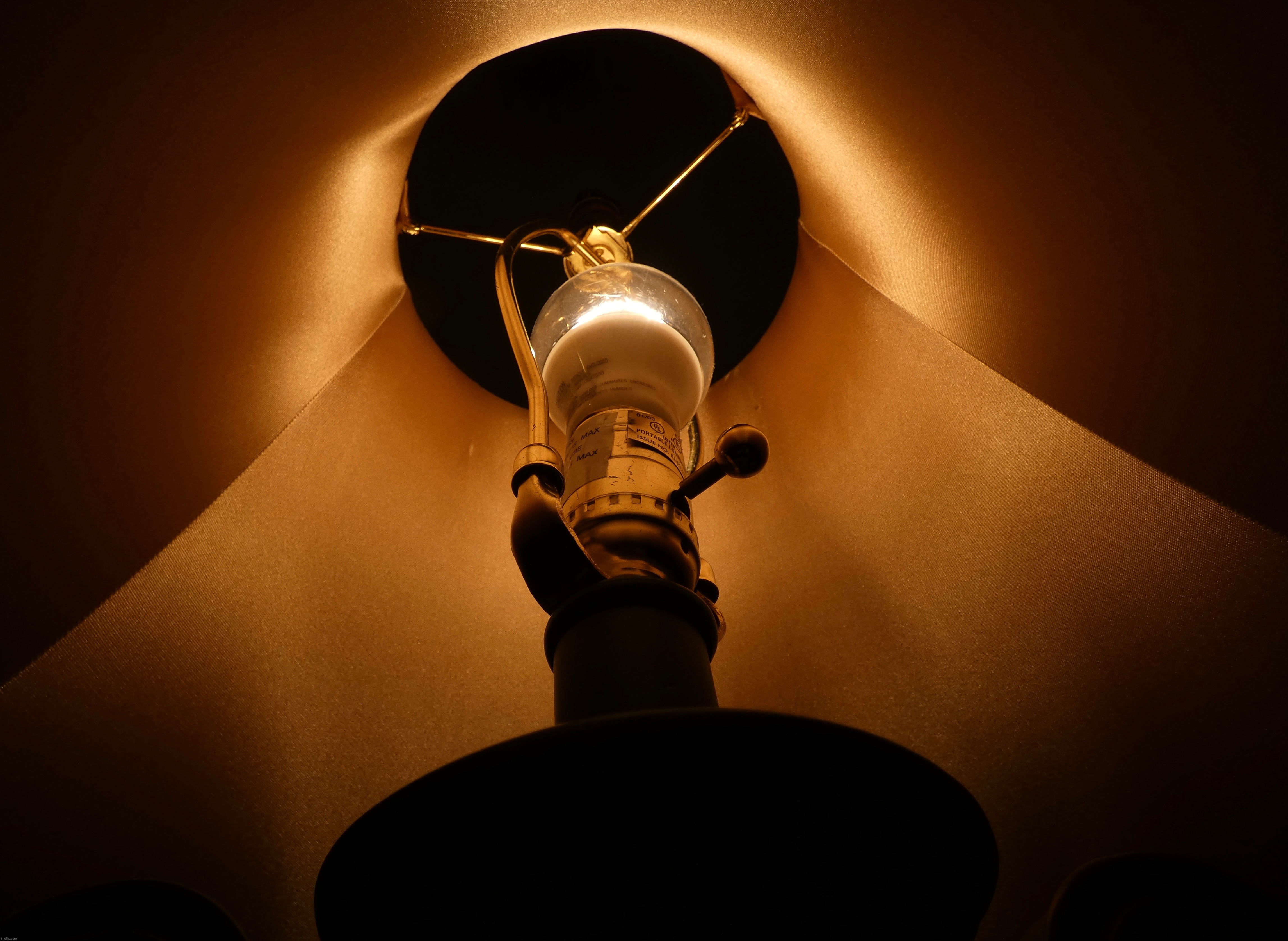 Bulb in lamp | image tagged in share your own photos,panasonic lumix fz80 | made w/ Imgflip meme maker