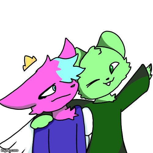 flippy and kitty | image tagged in x x everyone but with flippy and kitty | made w/ Imgflip meme maker