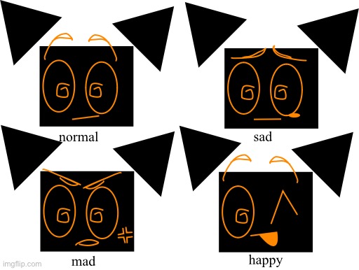 So I made these emotions for Moris | made w/ Imgflip meme maker
