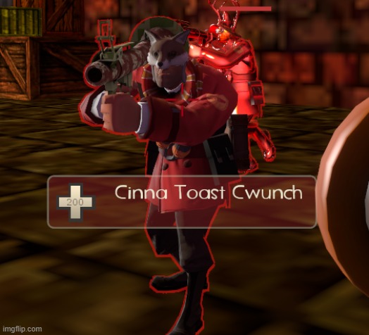 i found cinna in tf2 | made w/ Imgflip meme maker