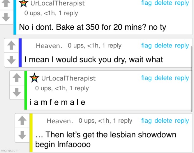 lesbian showdown | made w/ Imgflip meme maker