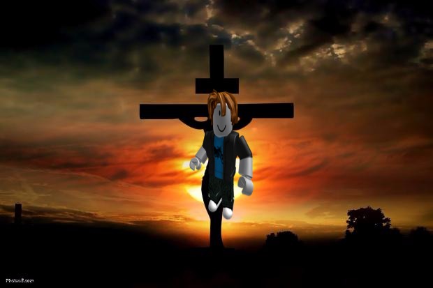 image tagged in jesus on the cross | made w/ Imgflip meme maker