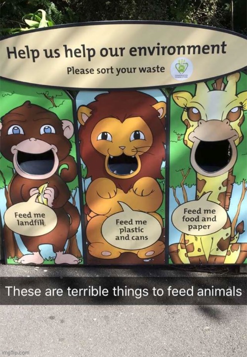 Teaching Kids Terrible Things At Wellington Zoo | image tagged in you had one job,memes,design fails,failure,crappy design,funny | made w/ Imgflip meme maker