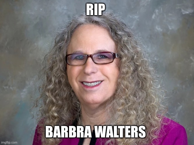 Barbara Walters | RIP; BARBRA WALTERS | image tagged in barbra walters,funny,memes,i will offend everyone | made w/ Imgflip meme maker