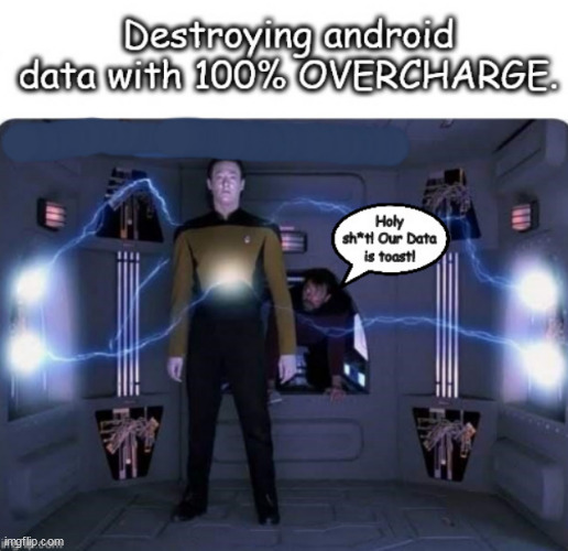 Do not overcharge your android | image tagged in memes,fun | made w/ Imgflip meme maker