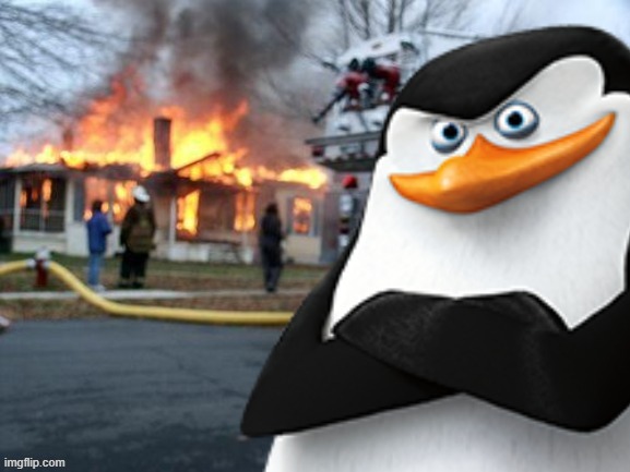 Skipper Committing Arson | image tagged in skipper committing arson | made w/ Imgflip meme maker