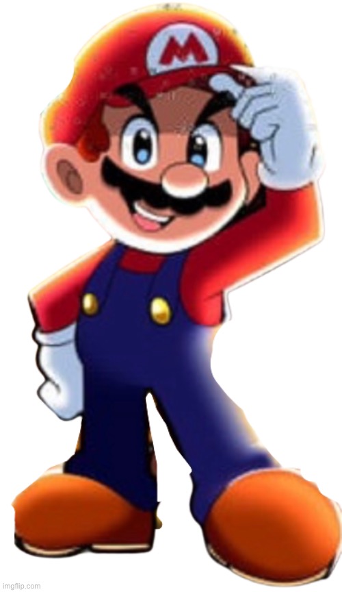 Cartoony Mario | image tagged in cartoony mario | made w/ Imgflip meme maker